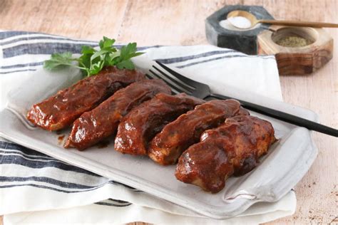 Baked Country-Style Ribs With Maple BBQ Sauce Recipe