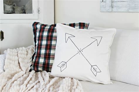 Happy At Home: Hand-Painted Pillow Covers