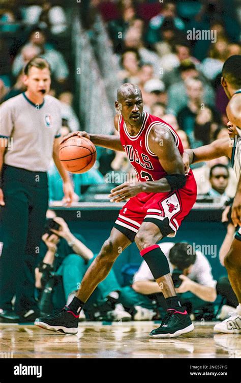 Basketball NBA Michael Jordan, Chicago Bulls during the 1996 NBA ...