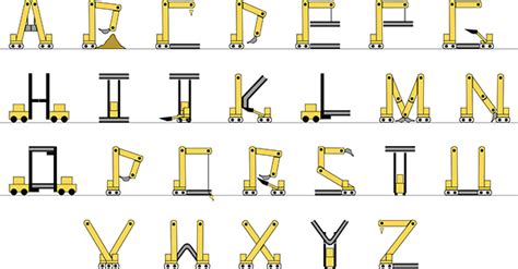 Construction Font on Behance