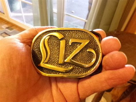 Vintage Solid Brass Belt Buckle - Perfect Gift for Her