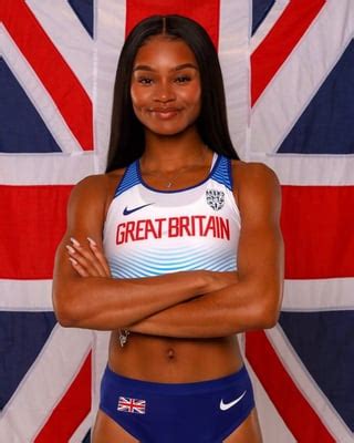 British sprinter and Olympic medallist Imani-Lara Lansiquot : r ...