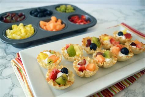 Healthy Mini Fruit and Yogurt Tartlets | Healthy Family Project