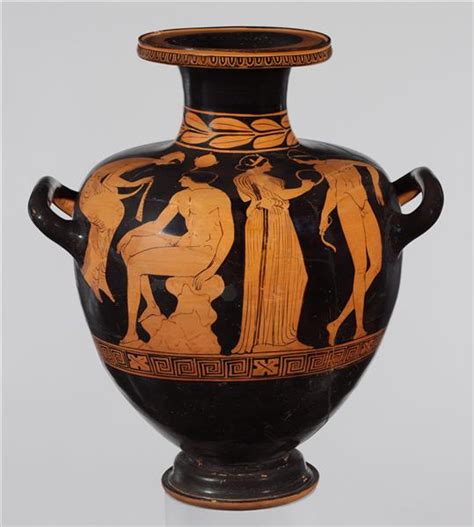 Terracotta Hydria (water Jar), c.400 BC - Ancient Greek Pottery ...