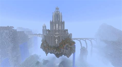 Sweet Minecraft Castle in the Sky