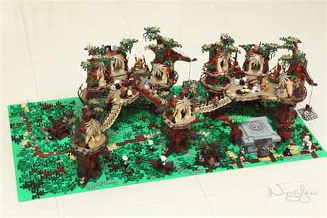 LEGO MOC - Ewok Village | Flickr