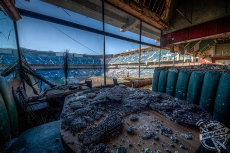 Check Out this Eerie Abandoned American Football Stadium | Media Drum World