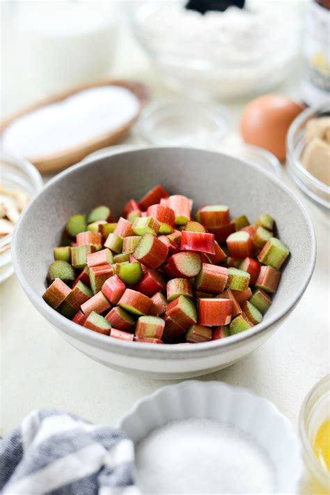 Rhubarb Almond Cake Recipe - Simply Scratch