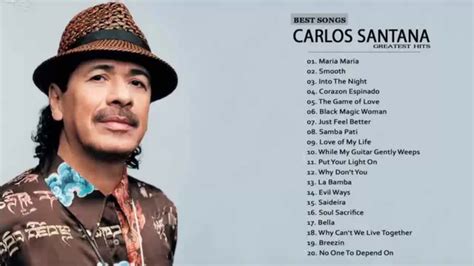 Carlos Santana Greatest hits Full Album live New 2020 best of Carlos ...