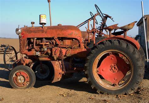 Old Red Tractor - Carmel Valley Road Company