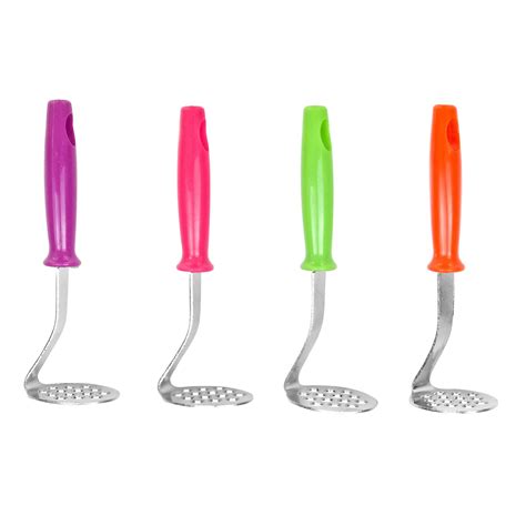 Mini potato masher, 17 cm, stainless steel | KitchenShop