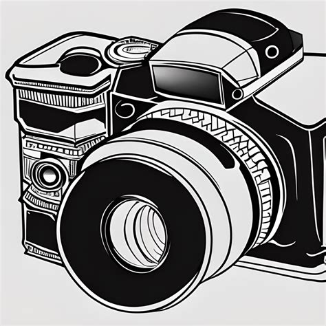 Digital Graphic Camera Illustration · Creative Fabrica