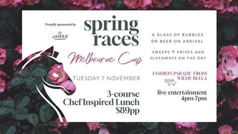 2023 Melbourne Cup | The Tweed