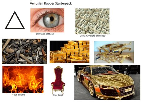 Venusian Rapper Starterpack : r/starterpacks