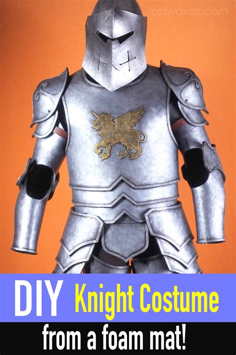 How to Make Knight Armor ...From Foam — Lost Wax