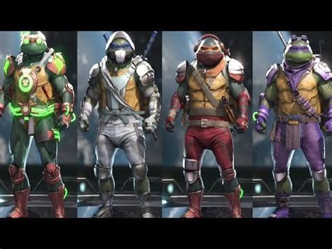 TMNT All Epic Gear Sets bonuses + Ultra Combos : r/INJUSTICE