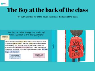 The Boy at the Back of the Class PPT and Booklet | Teaching Resources