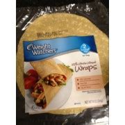 Weight Watchers 100% Whole Wheat Wraps: Calories, Nutrition Analysis & More | Fooducate