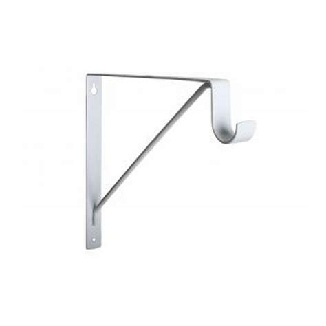 Knape and Vogt 1195 WH, Bracket with Closet Rod Support, 11"x10", White