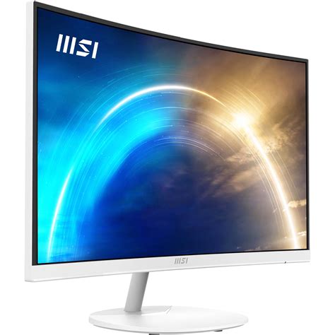 MSI PRO MP271CW 27" Curved Monitor (White) PROMP271CW B&H Photo