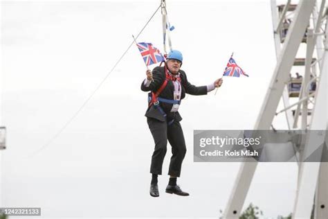 Boris Johnson Zip Wire Photos and Premium High Res Pictures - Getty Images