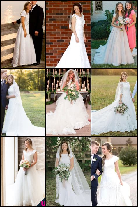 Nine Duggar Brides, nine wedding dresses. Rank them. : r/DuggarsSnark