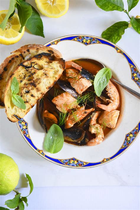 Cioppino or Seafood Soup – impressive crowd-pleaser.