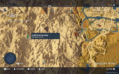 Assassin's Creed: Origins Guide & Walkthrough - Bonus Quest: A Gift From the Gods