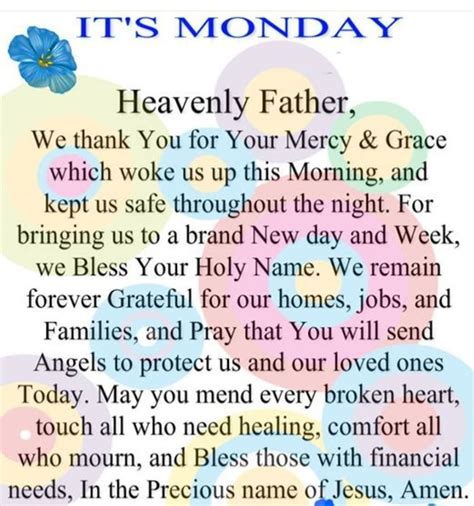 monday prayer quotes and images - Sidney Nunes