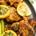 Instant Pot Lemon Garlic Chicken Thighs | The Healthy Consultant