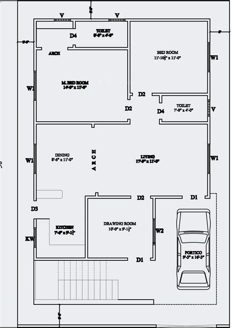 Parbhani Home Expert: 1200 Sq.ft Plan