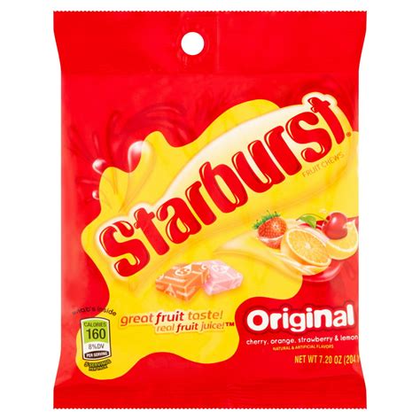 Starburst Original Fruit Chews, 7.2 Oz. - Walmart.com - Walmart.com