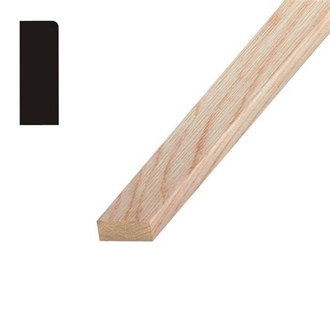 Finished Elegance WM937 7/16 in. x 1-1/4 in. MDF Door and Window Stop Moulding-10001623 - The ...