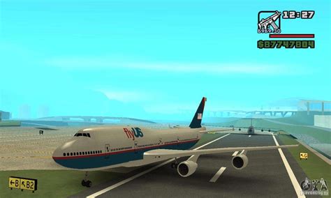 Aircraft from GTA 4 Boeing 747 for GTA San Andreas