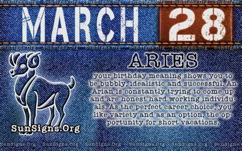 March 28 Zodiac Horoscope Birthday Personality | SunSigns.Org