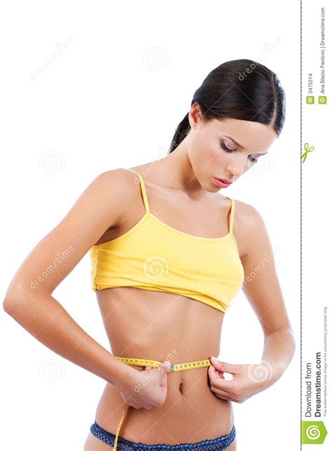 Dieting results stock photo. Image of healthy, measure - 3475514