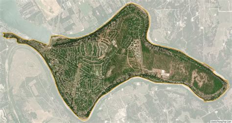 Map of Pecan Plantation CDP