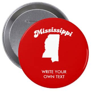 Mississippi State Motto Buttons & Pins | Zazzle