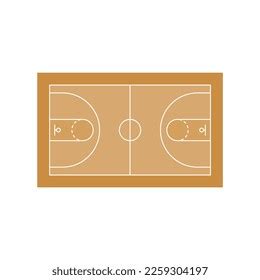 Top View Basketball Court Vector Graphics Stock Vector (Royalty Free) 2259304197 | Shutterstock