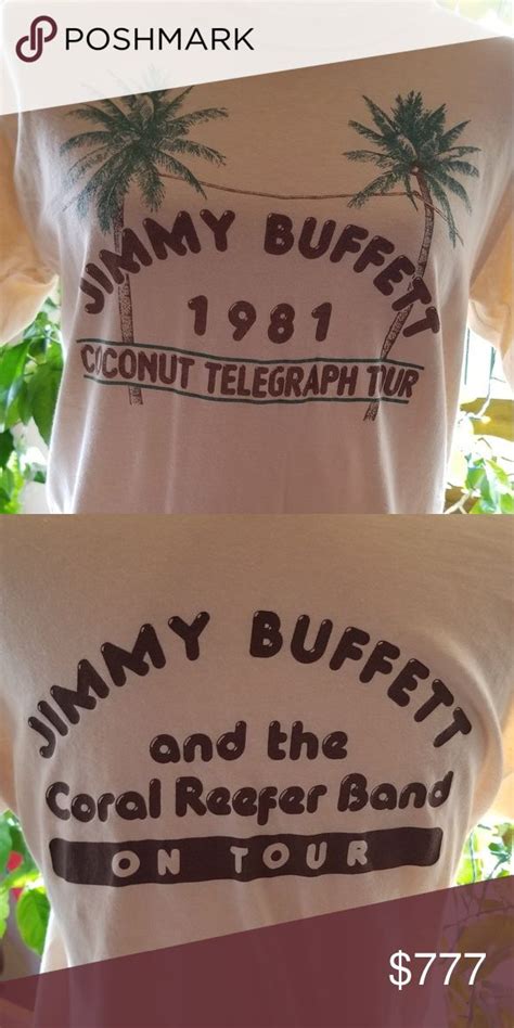 Jimmy Buffett Vintage T | Jimmy buffett, Jimmy, Vintage