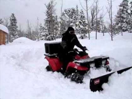 About ATV Snow Plow Kits – Adrenaline Powersports Magazine