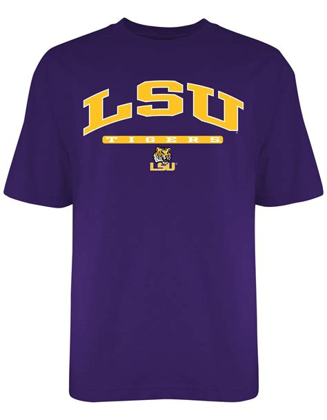 + LSU Tigers Old Varsity Brand Mascot Bar Purple T-Shirt