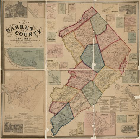 Map Of Warren County Nj - Maps For You