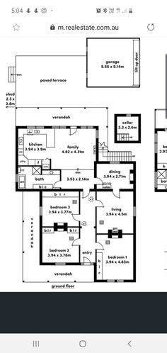 Adelaide cottage floor plans | Floor plans, Cottage floor plans, Home design plans