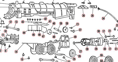 American Flyer #302AC: Part and Wiring Diagrams | Wings Tracks Guns