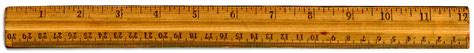 Old Wooden 12 Inch Ruler With Inch And Centimeter Markings Stock Photo - Download Image Now - iStock