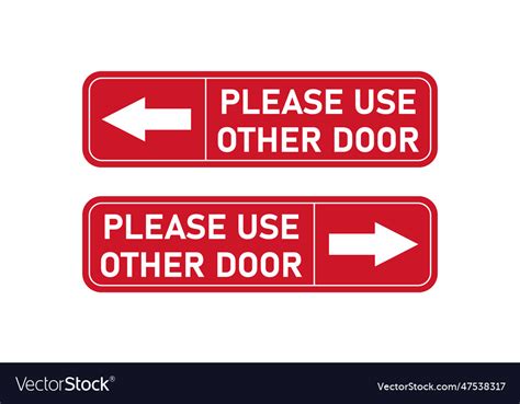 Please use other door graphic icon Royalty Free Vector Image