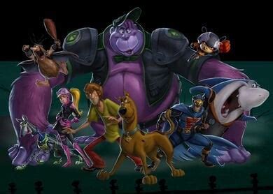 Scoob! treasure trove of original concept art, background paintings, character design, and ...