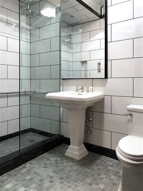 White Tiles Black Grout Bathroom - Cool Product Ratings, Discounts, and ...