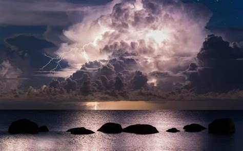 Lightnings in thick clouds | Clouds, Nature, Wild weather